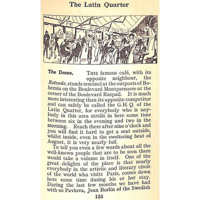 "The Gay City: Being a Guide to the Fun of the Fair in Paris" Book 1925 Phillips, Arthur For Sale - Image 9 of 12