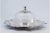 Butter Dish in Cut Silver and Lid with Cut Glass Knob, in Good conditions.
