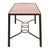 Modern 1960s French Schumacher Vallauris Iron Coffee Table with Red Tile Top For Sale - Image 3 of 5