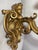 Large Antique Ornate Carved Italian Gilt Wood Cherub Wall Sconce Fixtures - a Pair For Sale - Image 9 of 18