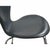 Seven Chairs in Grey Leather by Arne Jacobsen, 1986, Set of 6 For Sale - Image 16 of 18