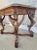 Art Deco Antique Figural Carved Marble Top Side Table C. 1930's For Sale - Image 3 of 9
