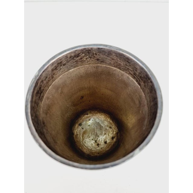 Silver-Plated Decorative Cup by Margit Tevan, 1930s For Sale - Image 4 of 8