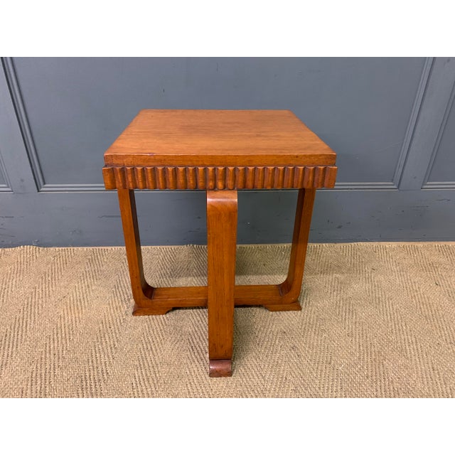 Brown Art Deco Lamp Tables, 1925, Set of 2 For Sale - Image 8 of 10