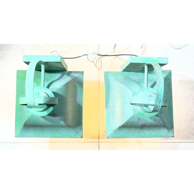 American Pair of Vintage Solid Brass Lanterns - Timeless Elegance for Your Home For Sale - Image 3 of 13