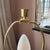 Beautiful pair of vintage glass accent lamps by Victoria Hagan // Perfect Pieces // table lamps // boudoir // desk lamps // nursery decor For Sale - Image 9 of 10