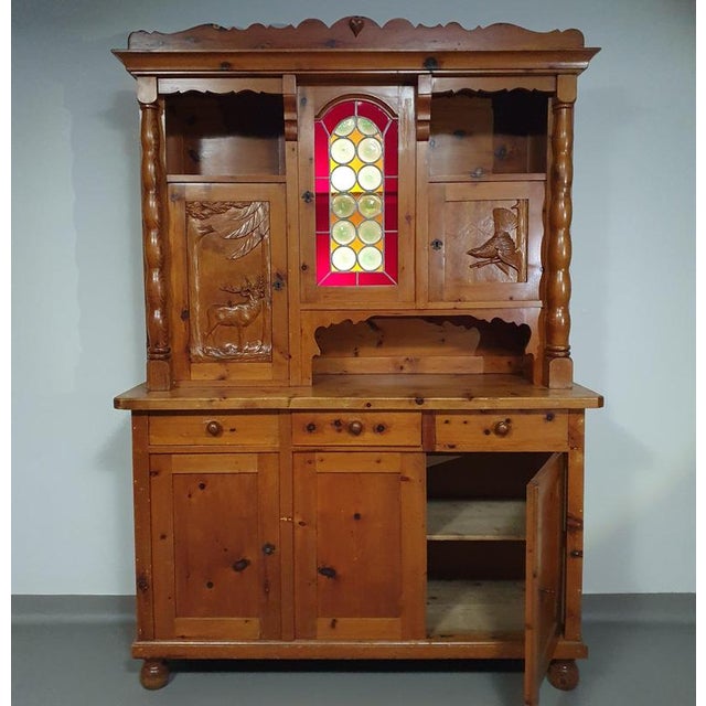 Tiroler Wood Cupboard, 1950s For Sale - Image 5 of 18