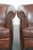 Club Chairs in Cowhide Leather, Set of 4 For Sale - Image 11 of 15