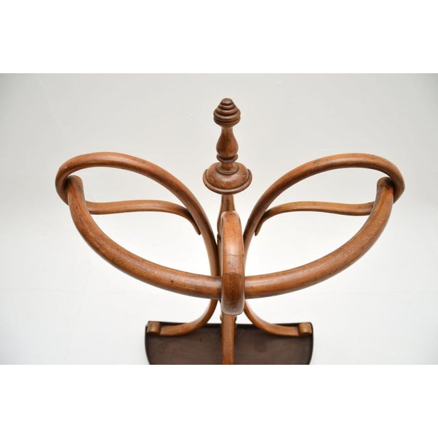 Bentwood Umbrella Stand from Thonet, 1890s For Sale - Image 6 of 11