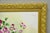 Late 20th Century Mary Wilson French Hand Painted Porcelain Plaque Pink Rose Flower Painting (A) For Sale - Image 11 of 17