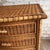 Brown Vintage Wicker Serpentine Chest of Drawers For Sale - Image 8 of 10