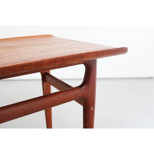 Vintage Teak Side Table from Jason Møbler, 1960s For Sale - Image 6 of 10