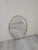 Large oval mirror in a golden brass frame – minimalist, vintage Elegant oval mirror in a slim golden brass frame. Its...
