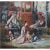vintage 18th century François Bouche rococo style Reproduced oil painting on canvas "Chinese Bird Painting"..size : 60" *...