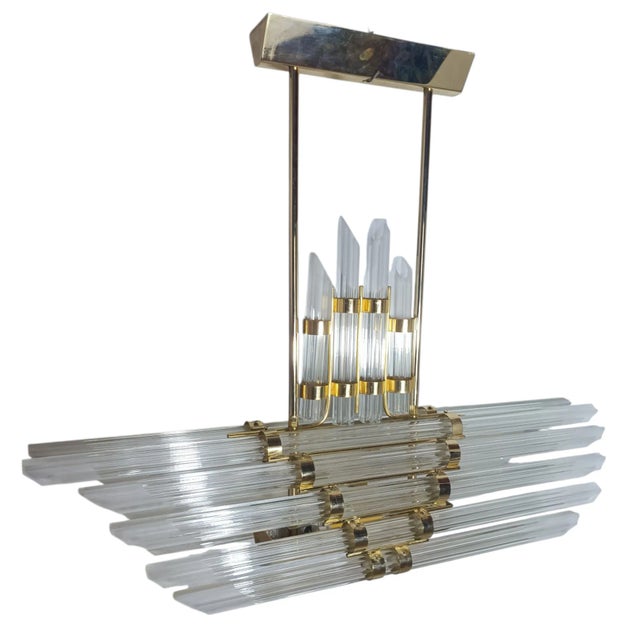 Mid-Century Murano Glass Lamp, 1960s For Sale - Image 10 of 12