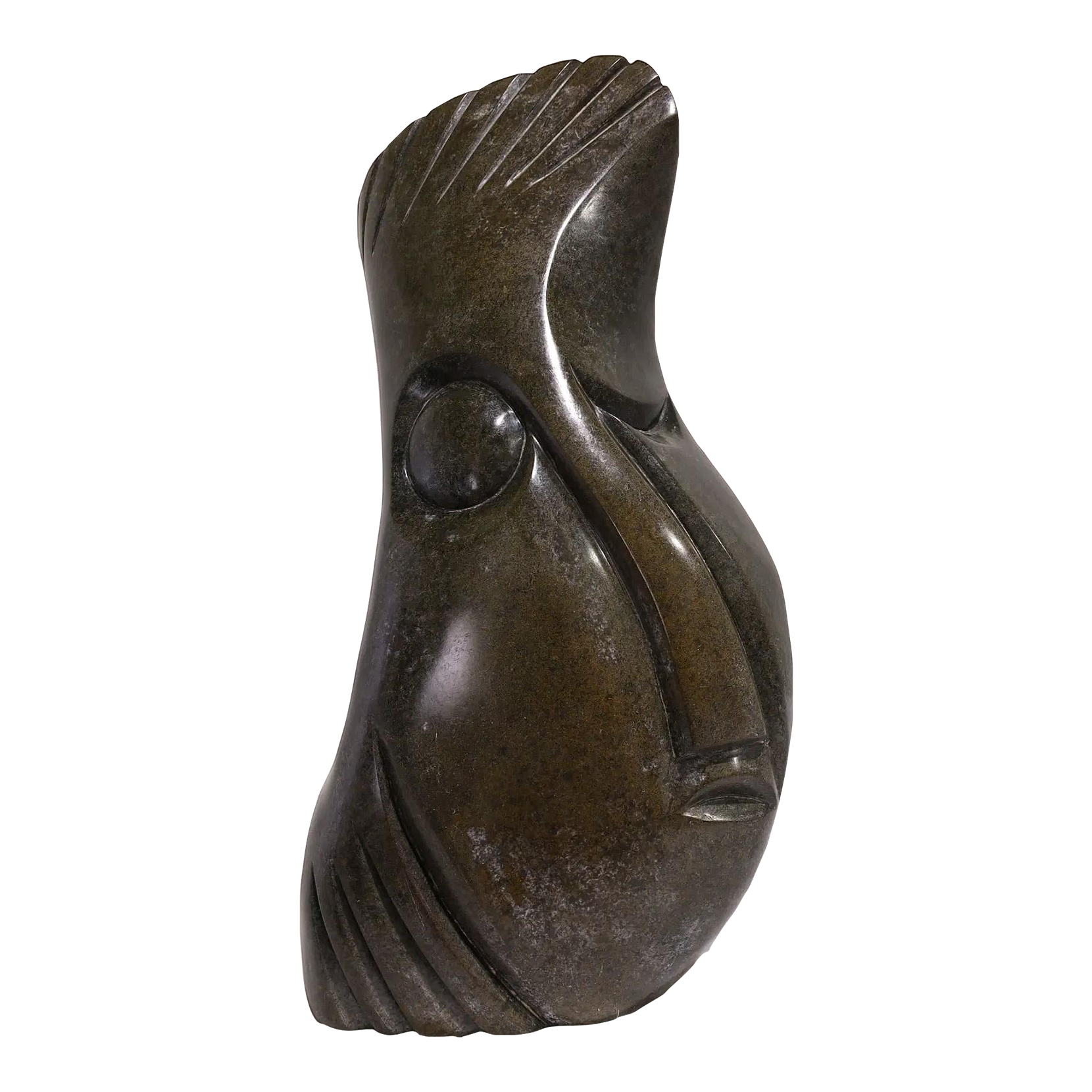 Richard Mteki Original Zimbabwean Serpentine Shona Sculpture