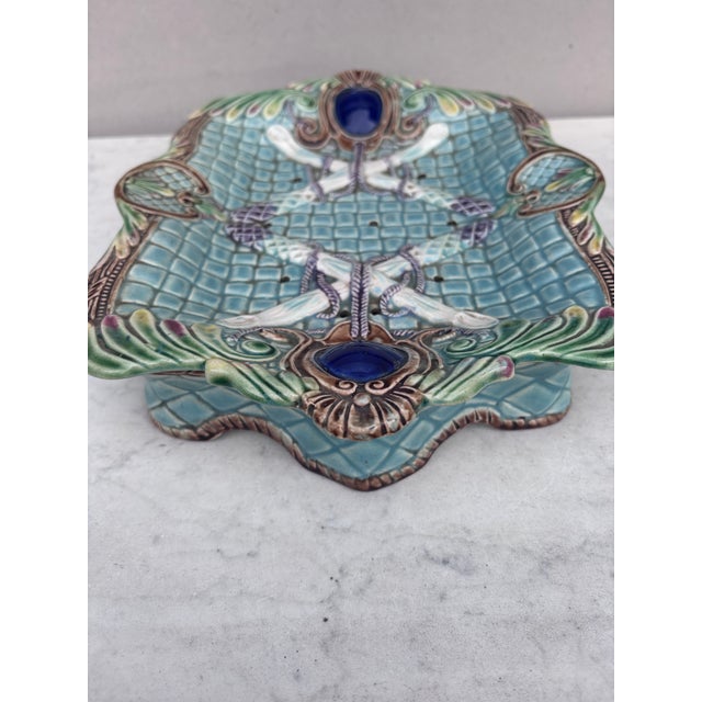 Late 19th Century 19th Century Majolica Asparagus Platter or Tureen For Sale - Image 5 of 6