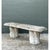 Vintage Faux Bois Concrete Garden Bench For Sale In West Palm - Image 6 of 12