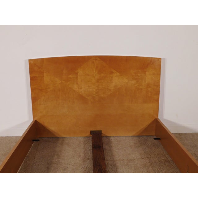 1990s Baker Furniture Archetype Collection Queen Queen Size Sleigh Bed For Sale - Image 5 of 15