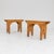 Wood Small Fir Benches, 1970s, Set of 2 For Sale - Image 7 of 7