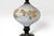 Mid 20th Century Neoclassical Brass and Painted Milk Glass Grapevine Lamps - A Pair For Sale - Image 10 of 18
