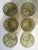 Mid-Century Modern Culver Prado 22 Karat Gold & Green Highballs - Set of 6 For Sale - Image 11 of 12