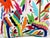 Textile Mexican Otomi Embroidery Textile Pillow 16" W For Sale - Image 7 of 9