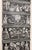 Figurative Antique Tapestry Women and Floral Print For Sale - Image 3 of 4
