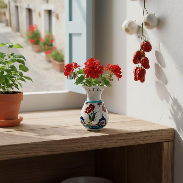 A Gem in Miniature: The Petite Kandil This Handmade Ceramic Vase proves that beauty doesn’t always need to be monumental....