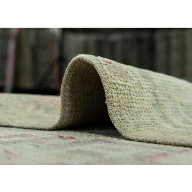 Textile Turkish Oushak Rug 2'11" x 4'10" #19468 For Sale - Image 7 of 8
