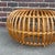 This is a Franco Albini style rattan ottoman in good condition. Great as a foot stool or accent piece to add some 70s boho...