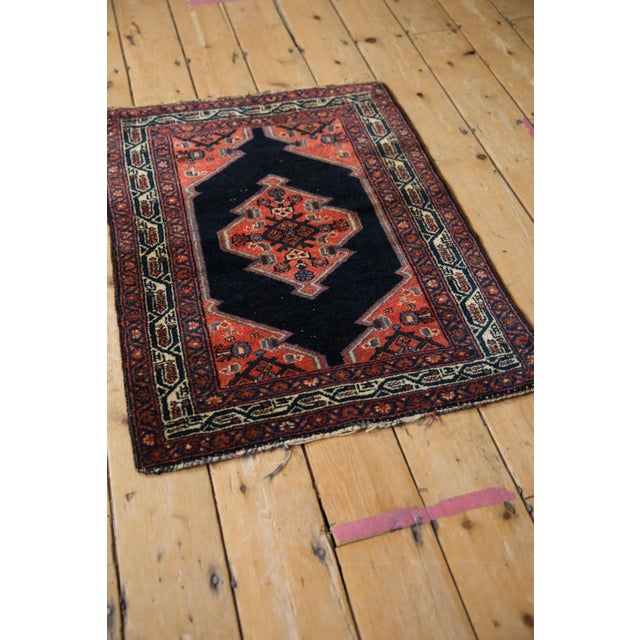 Persian Vintage Malayer Rug Mat - 2'3" X 2'11" For Sale - Image 3 of 8