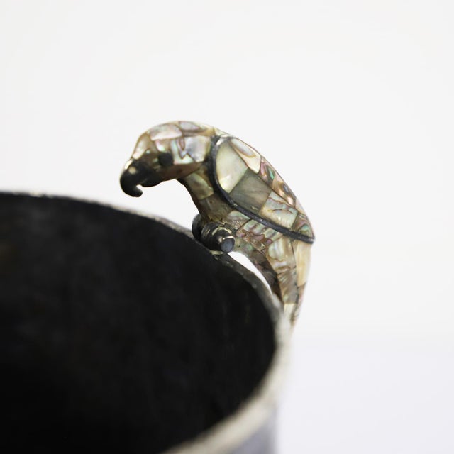 Circa 1970. We offer this Silver Plated Cooler set by "Emilia Los Castillo". Includes brand mark. Emilia Castillo, a...