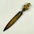 Brass Birmingham English Brass Shakespeare Letter Knife-Bookmark, Dated 1902 For Sale - Image 8 of 10