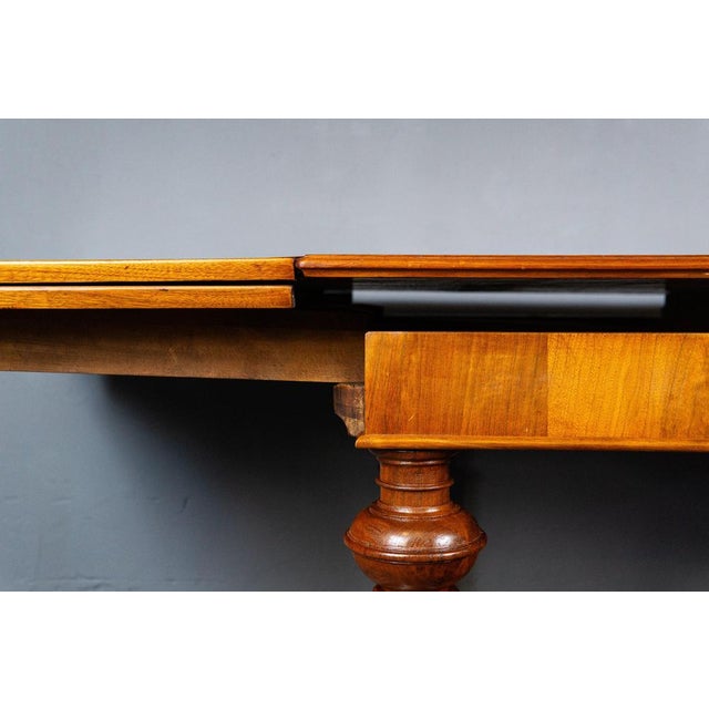 Vintage Brown Wood Table For Sale - Image 14 of 18