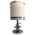 Italian 1970s Sculptural Chrome Table Lamp For Sale - Image 13 of 13