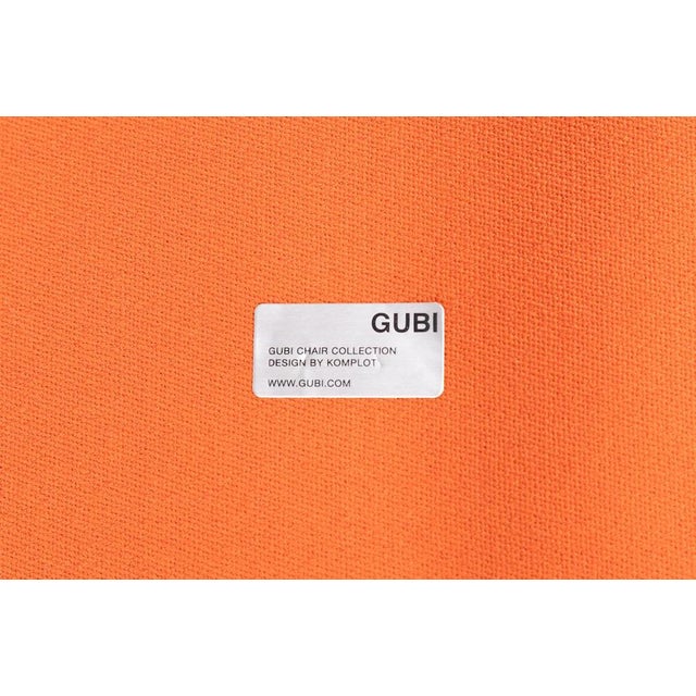 Orange 3D Lounge Chairs by Komplot for Gubi, Set of 2 For Sale - Image 8 of 10