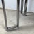 Sienna Vintage Modern Coffee Table With Bookmatched Veneer Top and Chrome Base For Sale - Image 8 of 12