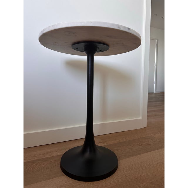 Stone Marble Side Table For Sale - Image 7 of 7