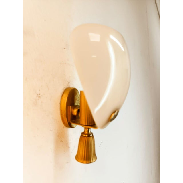 Italian Brass Wall Light For Sale - Image 10 of 10
