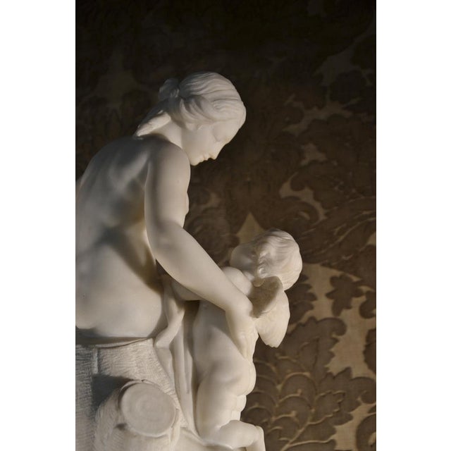 After Falconet, Figurative Sculpture, 19th Century, Marble For Sale - Image 9 of 16