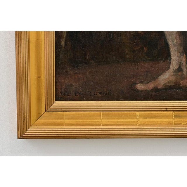 Early 20th Century French Early 20th Century Male Nude by Jean Didier-Tourné For Sale - Image 5 of 10