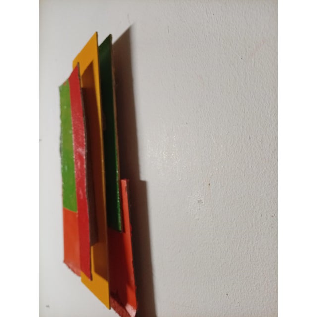 2020s Contemporary Abstract Aerosol on Assembled Masonite (Isorel) "Untitled 195" by Andre Debono For Sale - Image 5 of 7