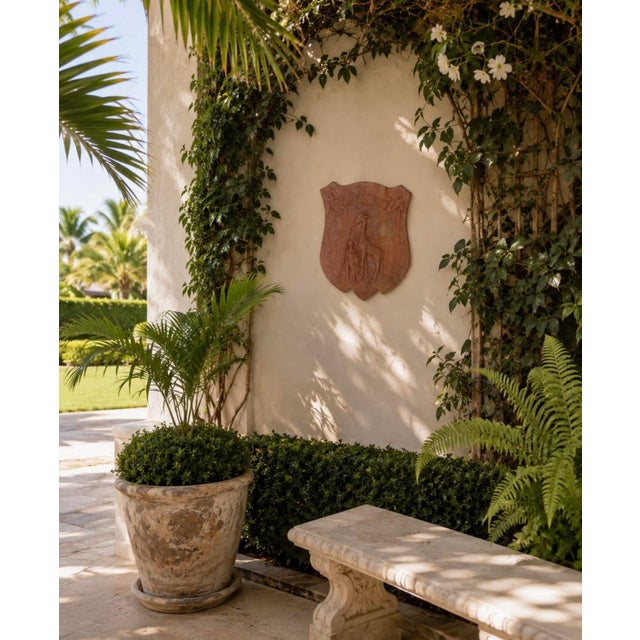 Giraffa Terracotta Wall Plaque For Sale - Image 11 of 12