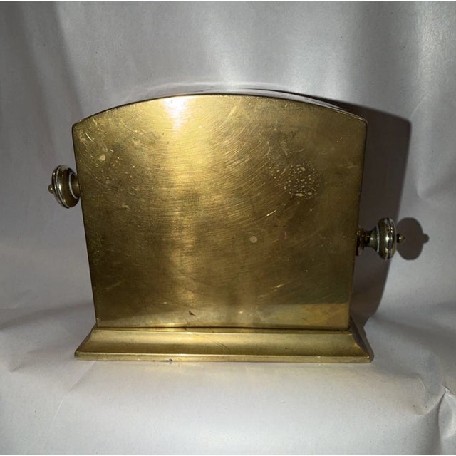 Art Deco Antique Austrian Brass Perpetual Desk Calendar For Sale - Image 3 of 10