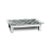 Stacks of stainless steel blocks form the sculptural base of the Flash cocktail table by Oggetti. Its architectural design...
