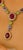 Late 20th Century Bochic “Capri” Vintage Ruby, Amethyst, Peridot Necklace Set 18K Gold & Silver For Sale - Image 5 of 10