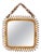 Mid-Century Modern Squared Wall Mirror in Rattan and Bamboo by Franco Albini, 1960s For Sale