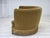 Danish 2-Seater Banana Sofa in Green Furniture Velour, 1970s For Sale - Image 14 of 18