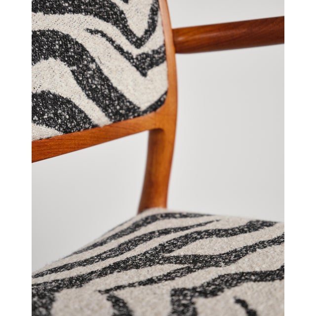 Model 65 Armchairs from Niels O. Møller, Denmark, 1968, Set of 2 For Sale - Image 6 of 15